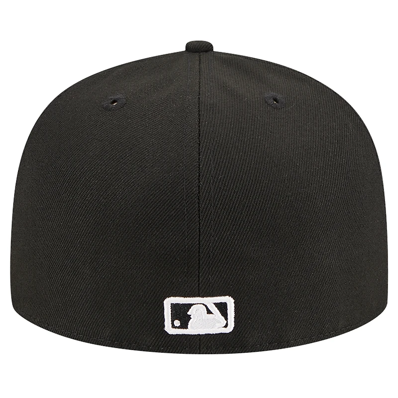 Men's New Era Black Arizona Diamondbacks Logo 59FIFTY Fitted Hat