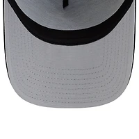 Men's New Era Black Arizona Diamondbacks Side Script 9FORTY A-Frame Trucker Adjustable Hat