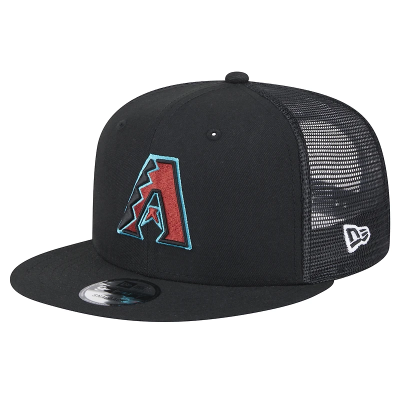Casquette Snapback 9FIFTY noire New Era pour homme, couleur équipe des Arizona Diamondbacks
