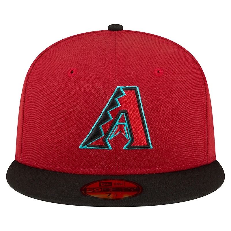 Casquette ajustée New Era Corbin Carroll pour homme, rouge, Arizona Diamondbacks 2025 Player’s Weekend 59FIFTY