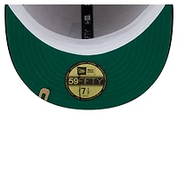 Casquette ajustée New Era 59FIFTY en velours côtelé bicolore crème/noir pour homme des Diamondbacks de l'Arizona