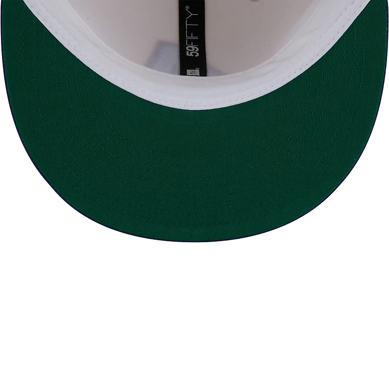 Men's New Era Cream/Purple Arizona Diamondbacks 2026 Baseball Hall of Fame 59FIFTY Fitted Hat