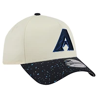 Casquette ajustable New Era 9FORTY crème pour homme des Diamondbacks de l'Arizona