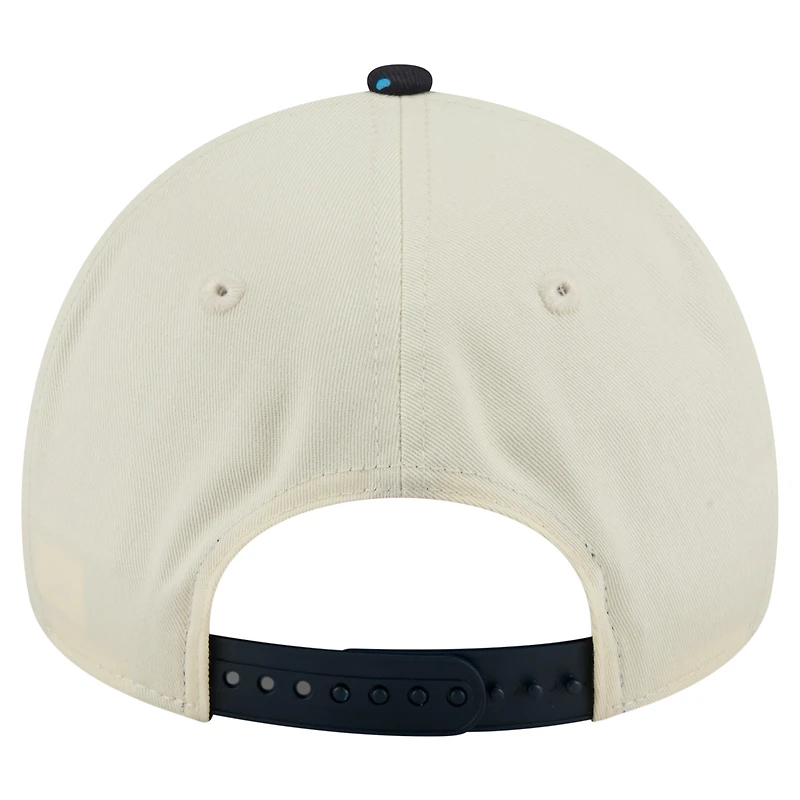 Casquette ajustable New Era 9FORTY crème pour homme des Diamondbacks de l'Arizona
