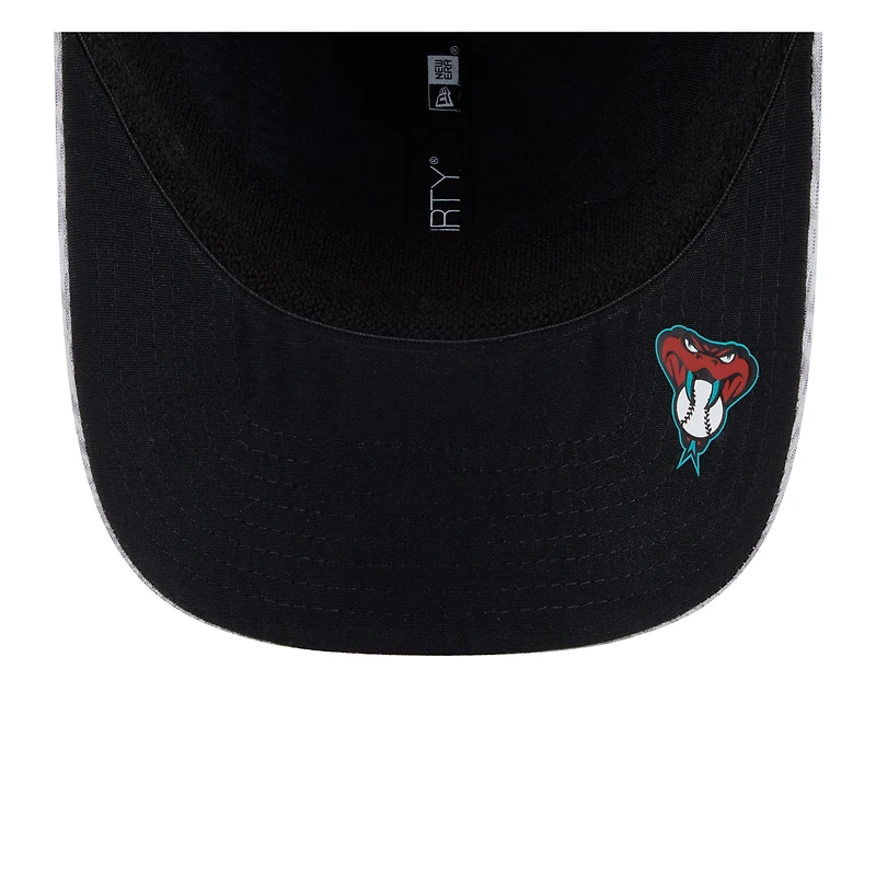 Men's New Era Gray Arizona Diamondbacks 2025 MLB Clubhouse 39THIRTY Flex Hat