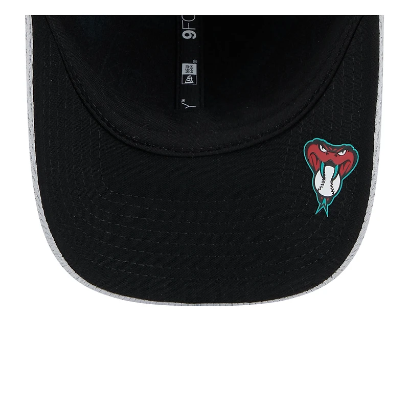 Casquette ajustable MLB Clubhouse 9FORTY M-Crown 2025 des Arizona Diamondbacks de New Era pour homme