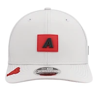 Casquette ajustable New Era grise Arizona Diamondbacks 2026 Clubhouse 9SEVENTY pour homme