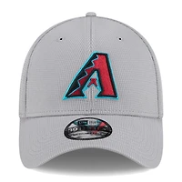 Men's New Era Gray Arizona Diamondbacks Active Pivot 39THIRTY Flex Hat