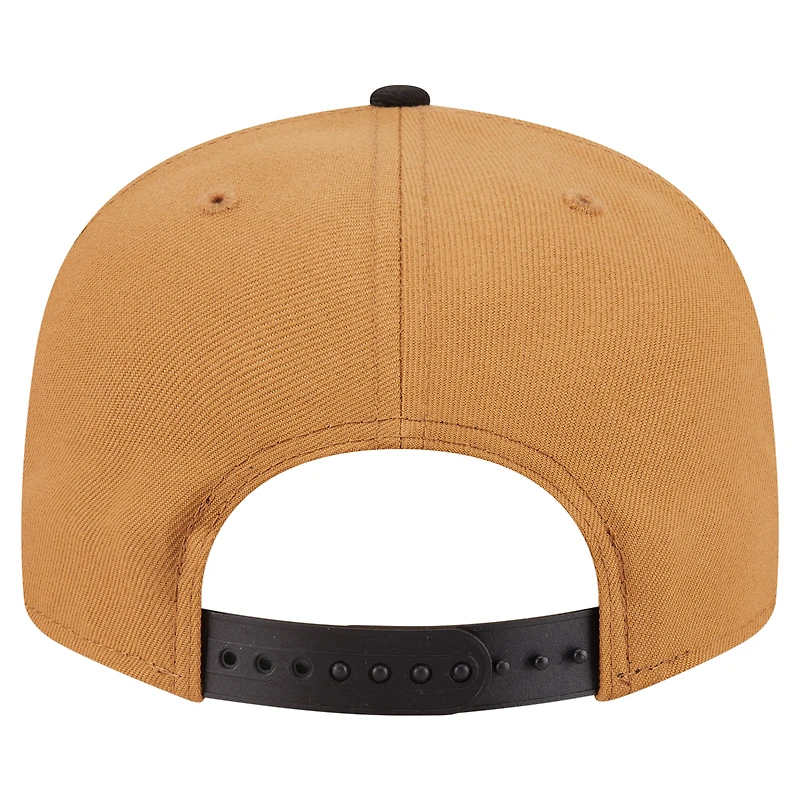 Men's New Era Khaki/Black Arizona Diamondbacks Ice Cream 9FIFTY Snapback Hat