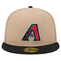 Men's New Era Khaki Arizona Diamondbacks 59FIFTY Fitted Hat