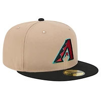 Men's New Era Khaki Arizona Diamondbacks 59FIFTY Fitted Hat