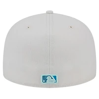 Casquette ajustée 59FIFTY kaki Arizona Diamondbacks Stone Mist New Era pour hommes
