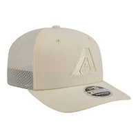 Men's New Era Light Beige Arizona Diamondbacks Color Pack COOLERA 9SEVENTY Trucker Adjustable Hat