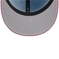 Casquette ajustée New Era 59FIFTY bleu clair/rouge pour homme, Arizona Diamondbacks, 4 juillet 2025