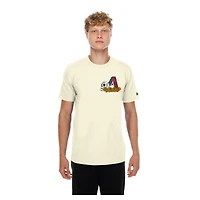 T-shirt New Era Natural Arizona Diamondbacks Dia de los Muertos Sugar Skull pour hommes