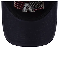 Men's New Era Navy Arizona Diamondbacks Americana Flag 9TWENTY Adjustable Hat