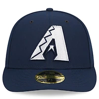 Men's New Era Navy Arizona Diamondbacks Oceanside Low Profile 59FIFTY Fitted Hat