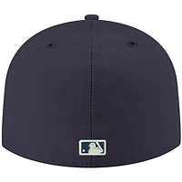 Casquette ajustée 59FIFTY bleu marine avec logo Diamondbacks de l'Arizona New Era pour homme