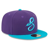 Casquette ajustée 59FIFTY City Connect 2025 des Diamondbacks de l'Arizona pour homme, violet/bleu sarcelle, New Era