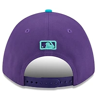Casquette ajustable City Connect 9FORTY M-Crown 2025 des Diamondbacks de l'Arizona pour homme, violet/bleu sarcelle, New Era