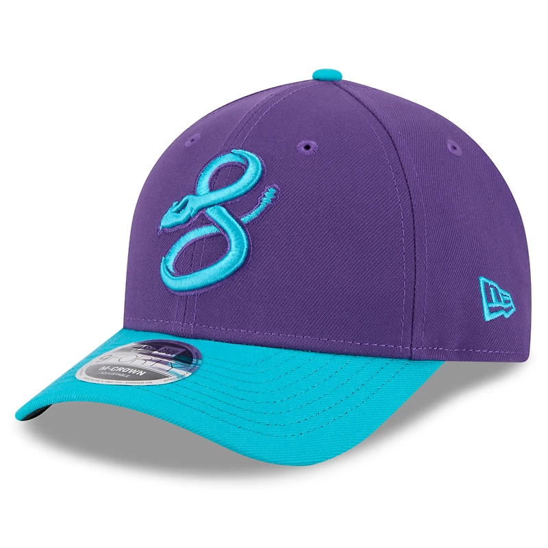 Casquette ajustable City Connect 9FORTY M-Crown 2025 des Diamondbacks de l'Arizona pour homme, violet/bleu sarcelle, New Era