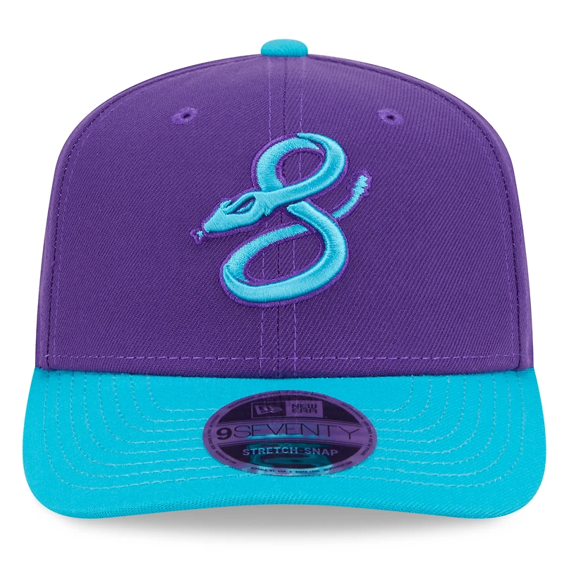 Men's New Era Purple/Teal Arizona Diamondbacks 2025 City Connect 9SEVENTY Adjustable Hat