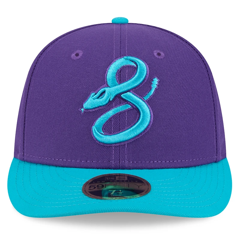 Men's New Era Purple/Teal Arizona Diamondbacks 2025 City Connect Low Profile 59FIFTY Fitted Hat