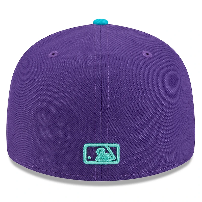 Casquette ajustée 59FIFTY City Connect 2025 pour homme, violet/bleu sarcelle, des Diamondbacks de l'Arizona