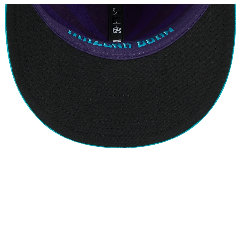 Men's New Era Purple/Teal Arizona Diamondbacks 2025 City Connect Low Profile 59FIFTY Fitted Hat