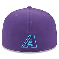 Men's New Era  Purple Arizona Diamondbacks 2025 City Connect Fan Pack 59FIFTY Fitted Hat