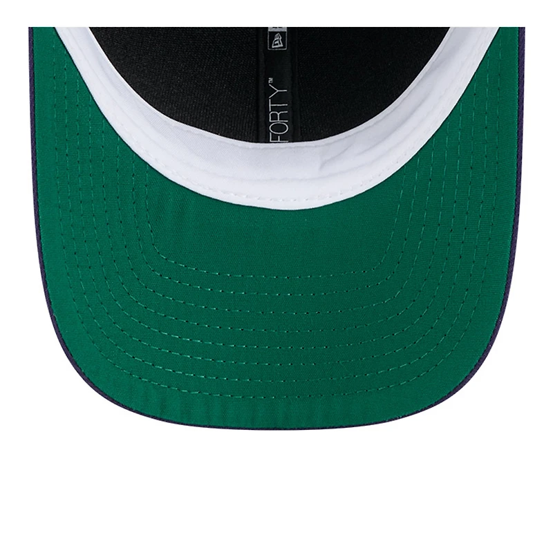 Casquette ajustable 9FORTY M-Crown violette New Era pour homme, modèle Temple de la renommée du baseball des Diamondbacks de l'Arizona