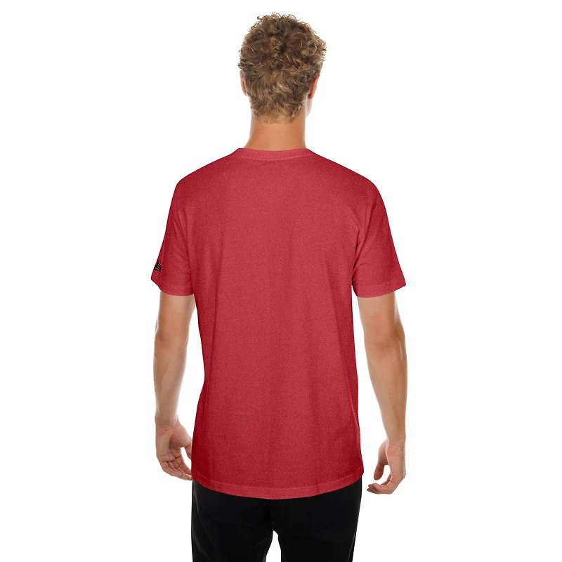 T-shirt oversize rétro effet vieilli New Era rouge Arizona Diamondbacks pour homme