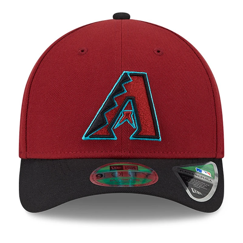 Men's New Era  Red Arizona Diamondbacks Player Replica 9FORTY Adjustable Hat