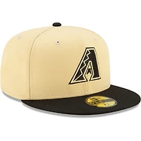 Casquette ajustée 59FIFTY City Connect des Arizona Diamondbacks New Era sable/noir pour homme