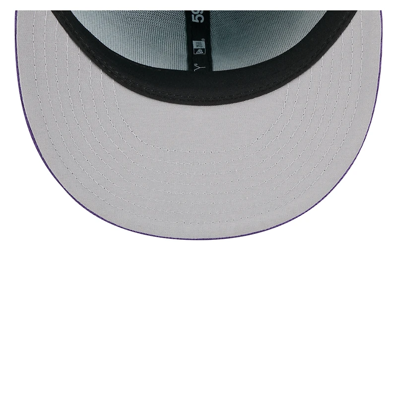 Casquette ajustée 59FIFTY City Connect 2025 des Diamondbacks de l'Arizona pour homme, bleu sarcelle/violet, New Era