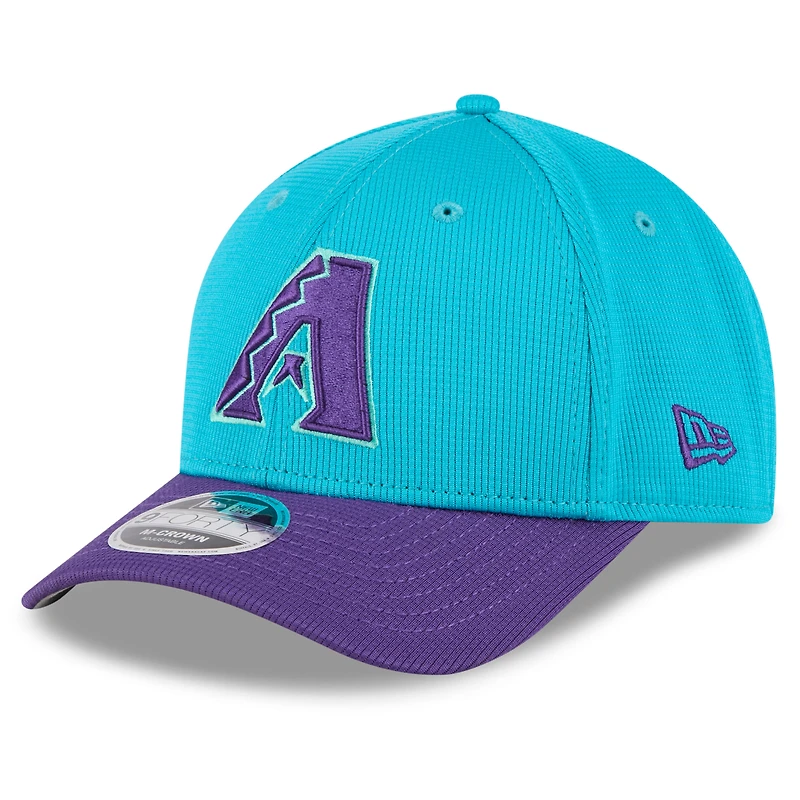 Men's New Era  Teal/Purple Arizona Diamondbacks 2025 City Connect Batting Practice M-Crown 9FORTY Adjustable Hat
