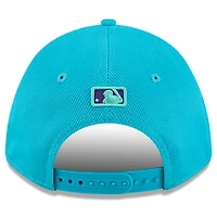 Men's New Era  Teal/Purple Arizona Diamondbacks 2025 City Connect Batting Practice M-Crown 9FORTY Adjustable Hat