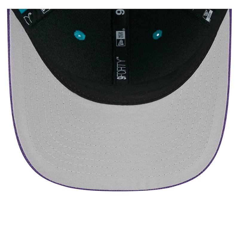 Men's New Era  Teal/Purple Arizona Diamondbacks 2025 City Connect Batting Practice M-Crown 9FORTY Adjustable Hat
