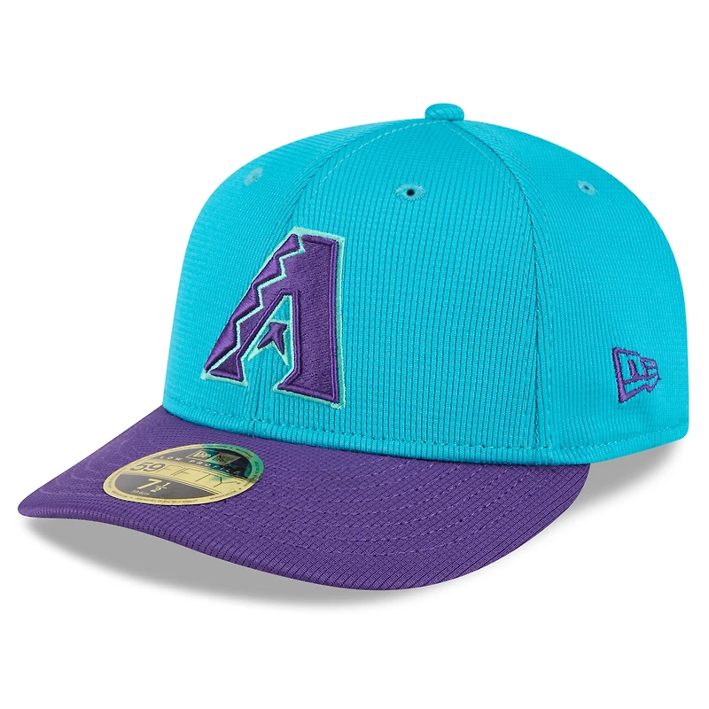 Men's New Era  Teal/Purple Arizona Diamondbacks 2025 City Connect Low Profile 59FIFTY Fitted Hat