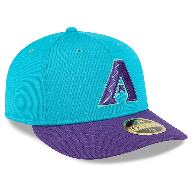 Men's New Era  Teal/Purple Arizona Diamondbacks 2025 City Connect Low Profile 59FIFTY Fitted Hat