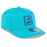 Casquette ajustable 9SEVENTY City Connect 2025 des Diamondbacks de l'Arizona pour homme, bleu sarcelle, New Era