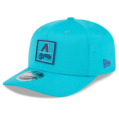 Casquette ajustable 9SEVENTY City Connect 2025 des Diamondbacks de l'Arizona pour homme, bleu sarcelle, New Era