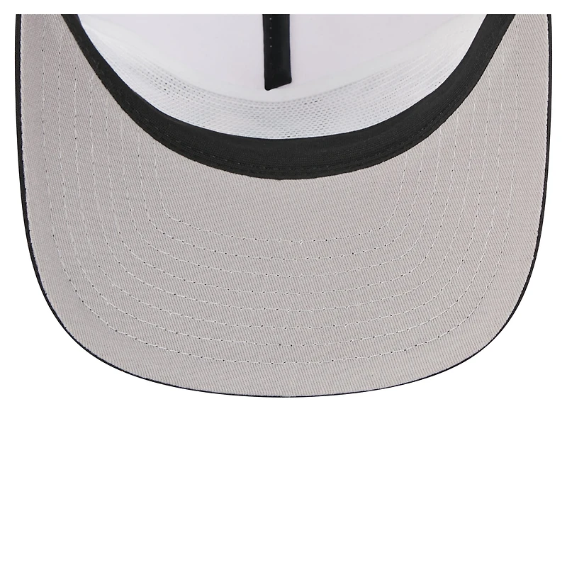 Men's New Era White/Black Arizona Diamondbacks Retro Cut 19TWENTY Adjustable Trucker Hat