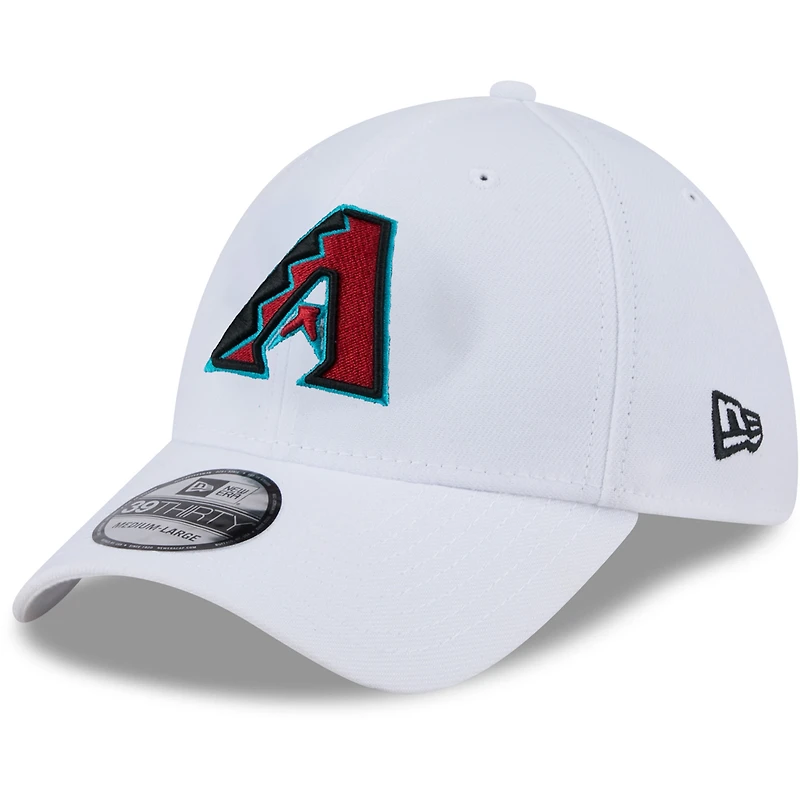 Men's New Era White Arizona Diamondbacks 39THIRTY Flex Hat