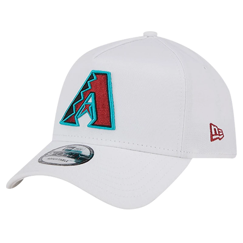 Casquette ajustable 9FORTY TC A-Frame Arizona Diamondbacks New Era blanche pour hommes
