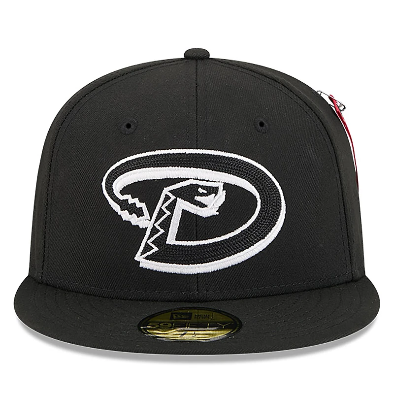 Men's New Era x Alpha Industries  Black Arizona Diamondbacks 59FIFTY Fitted Hat