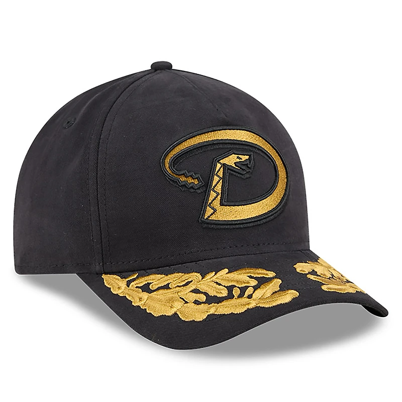 Men's New Era x Alpha Industries  Black Arizona Diamondbacks A-Frame 9FORTY Adjustable Hat