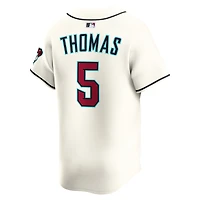 Men's Nike Alek Thomas Cream Arizona Diamondbacks Home Limited Player Jersey