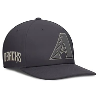 Men's Nike Anthracite Arizona Diamondbacks Statement Pro Snapback Hat