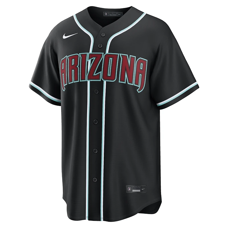 Maillot réplique Nike Arizona Diamondbacks pour homme, noir.